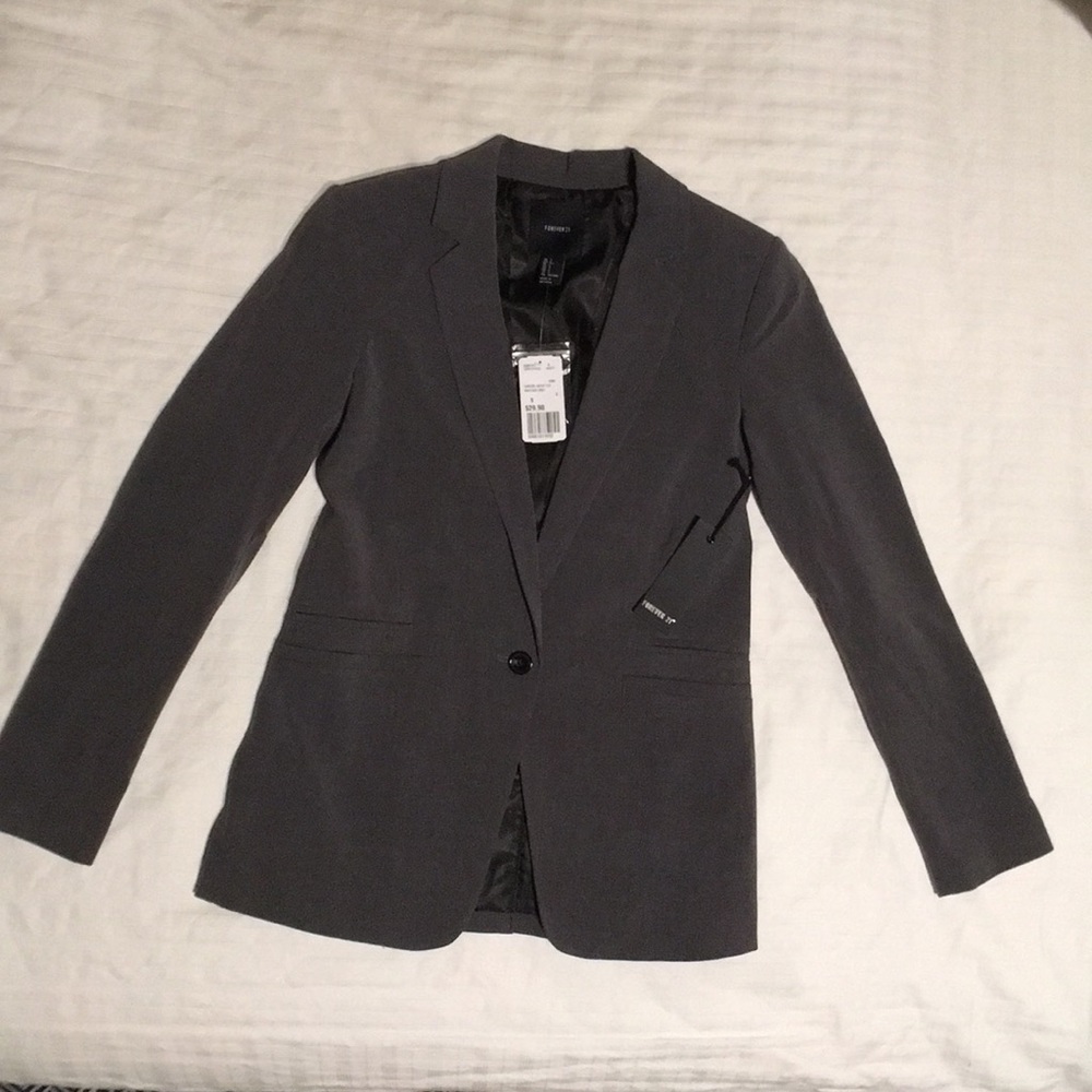 Grey blazer